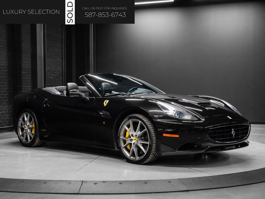 2011 Ferrari California 2011 Black