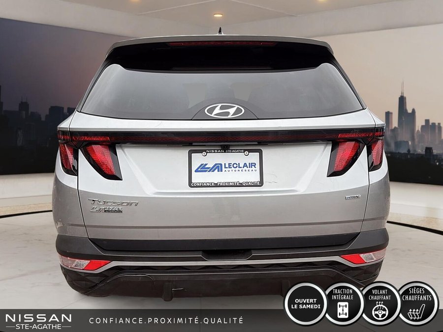 Hyundai Tucson PREFERRED TI | 1 PROPRIÉTAIRE | VOLANT CHAUFFANT | DÉMARREUR À DISTANCE | CARPLAY 2023 Argent