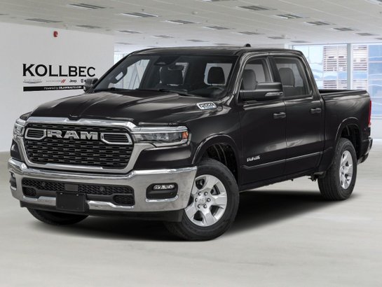 RAM 1500 Big Horn cabine d'équipe 4x4 caisse de 5 pi 7 po 2027 Couche nacrée cristal noir étincelant