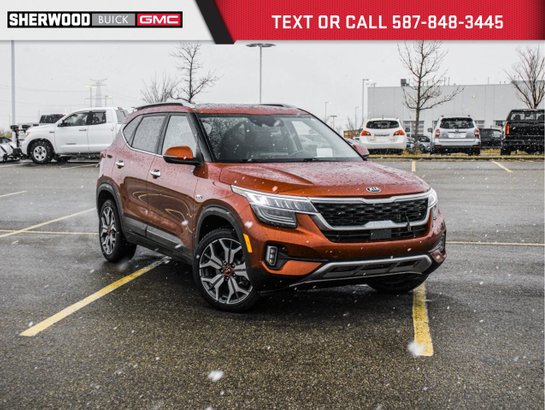 2021 Kia Seltos SX Turbo 1.6L | Heated Seats Orange