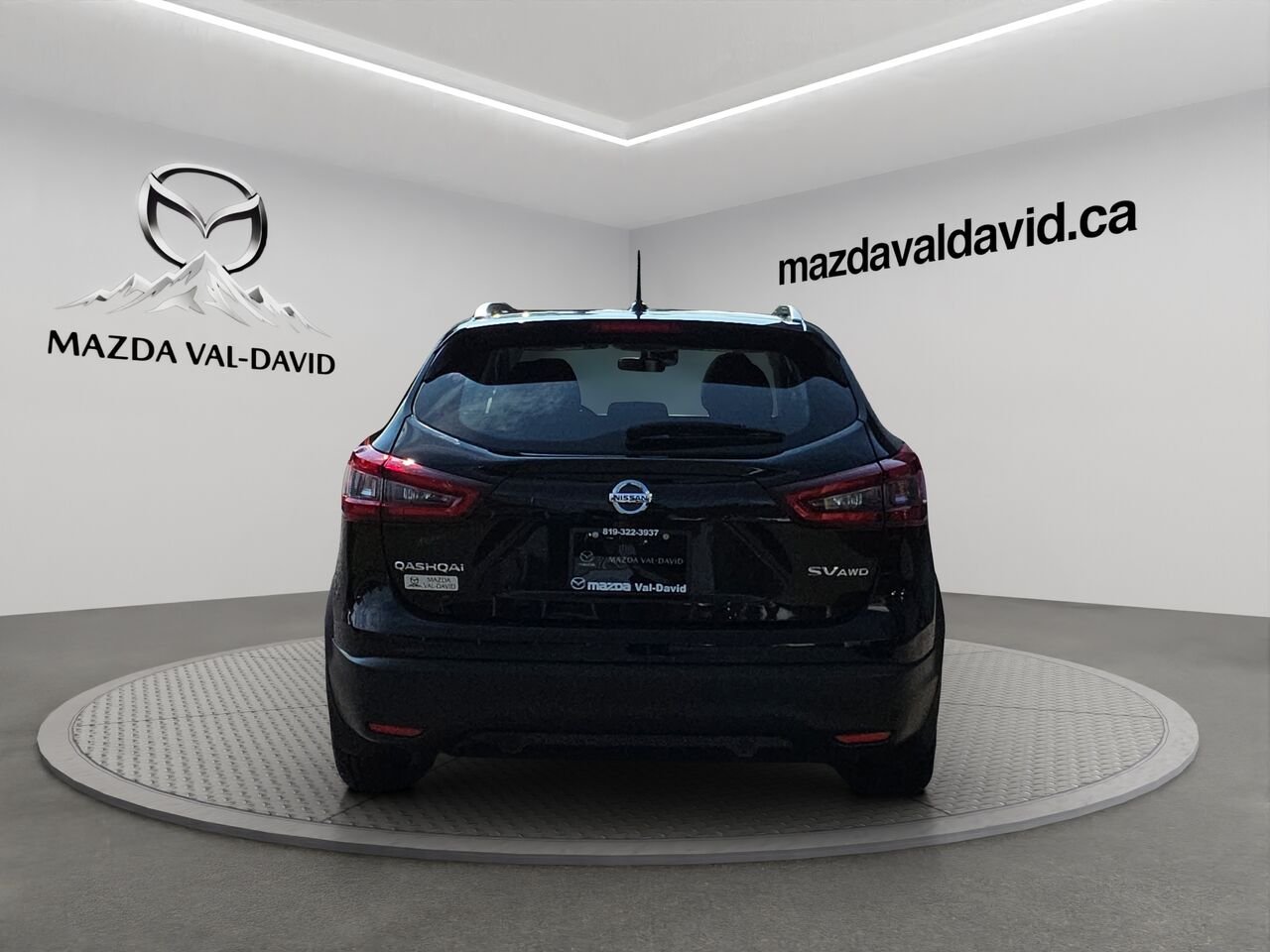 Nissan Qashqai SV TI CVT, Sièges chauffants avant, Toit ouvrant, Volant chauffant 2023 Noir Val-David - photo #20