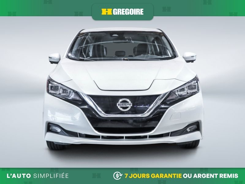 2020 Nissan Leaf White Laval - photo #1