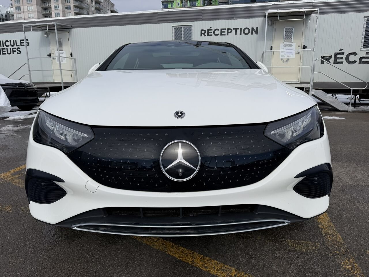 Mercedes-Benz EQE EQE 500 4MATIC STOCK XP5733 2024 Blanc Laval - photo #3