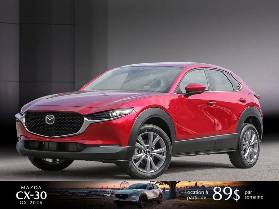 Mazda CX-30 2026 2026 Rouge vibrant cristal métallisé
