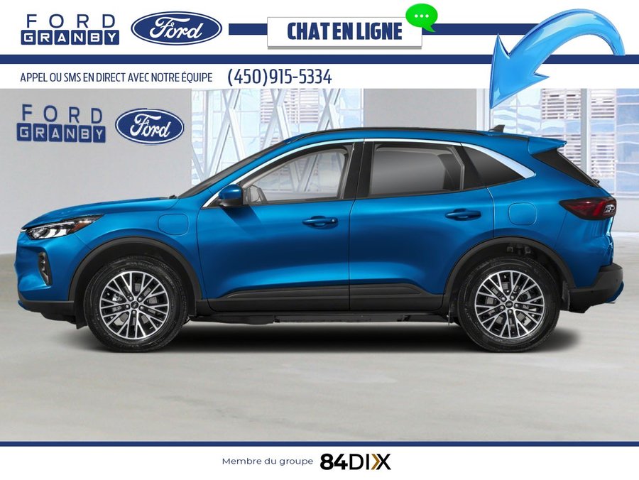 Ford Escape VHR TA 2025 Blanc astral métallisé trois couches