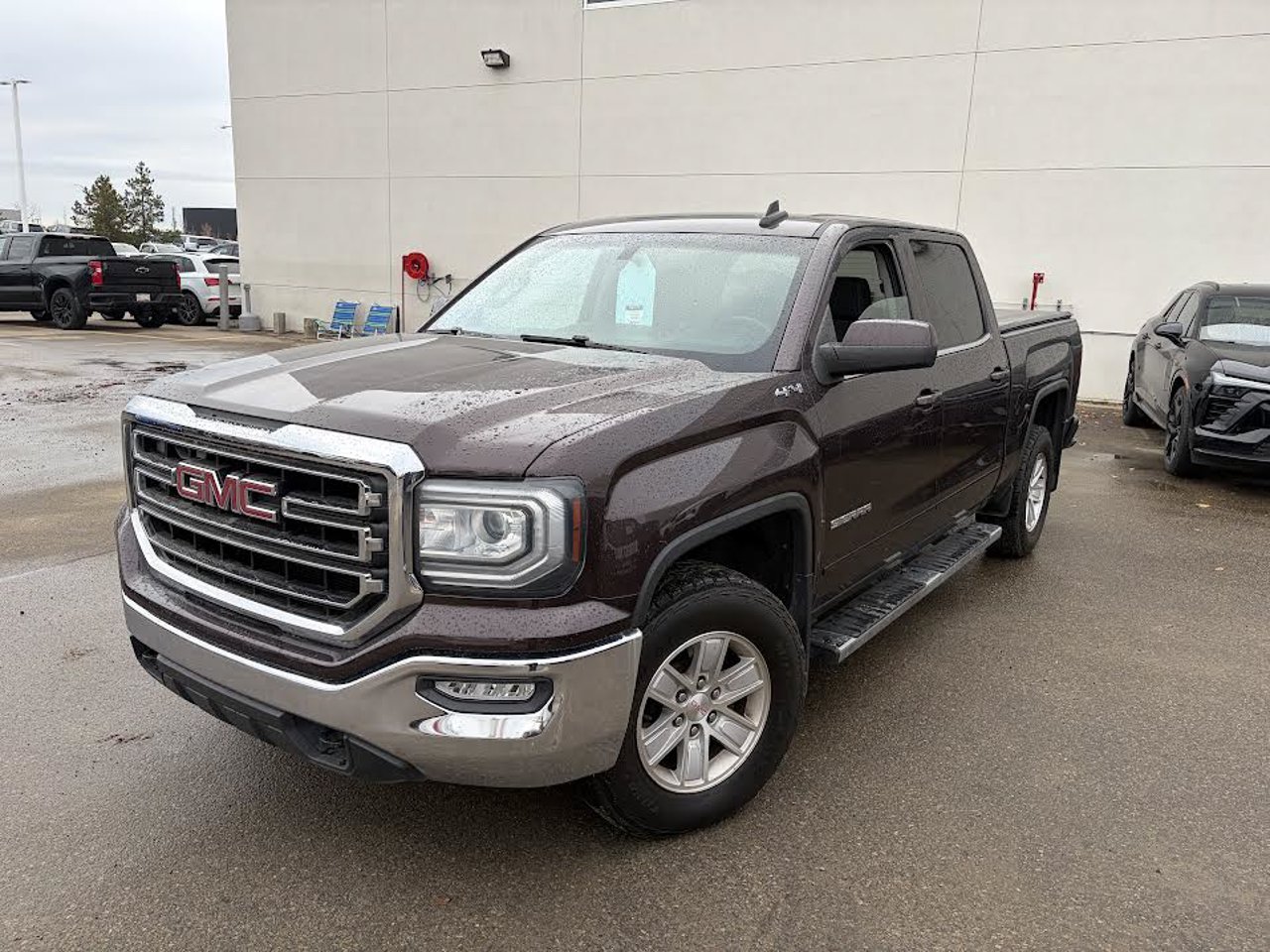 2016 GMC Sierra 1500 4WD Crew Cab 143.5 SLE Grey Sherwood Park - photo #2