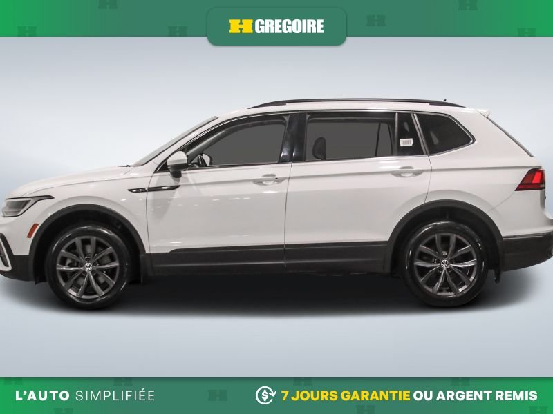 Volkswagen Tiguan Comfortline AWD AUTO AC CUIR TOIT MAGS CAM RECUL B 2022 Blanc