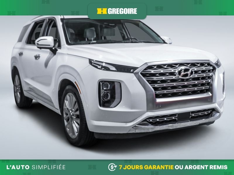 2020 Hyundai Palisade ULTIMATE AWD AUTO A/C CUIR TOIT NAV GR ELECT MAGS White
