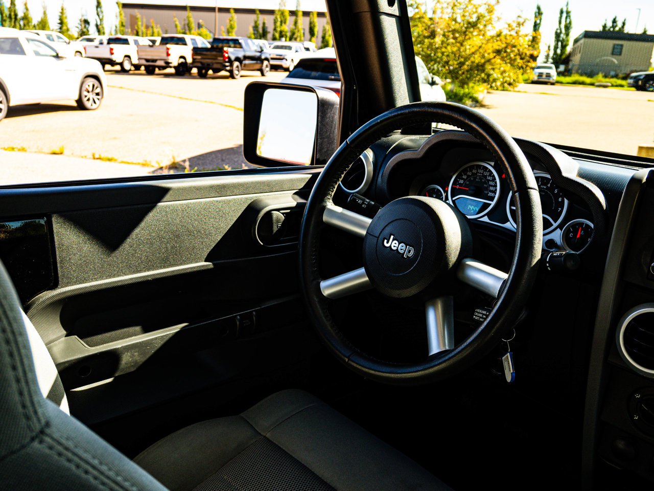 2009 Jeep Wrangler 4WD 2dr Sahara Black Sherwood Park - photo #25