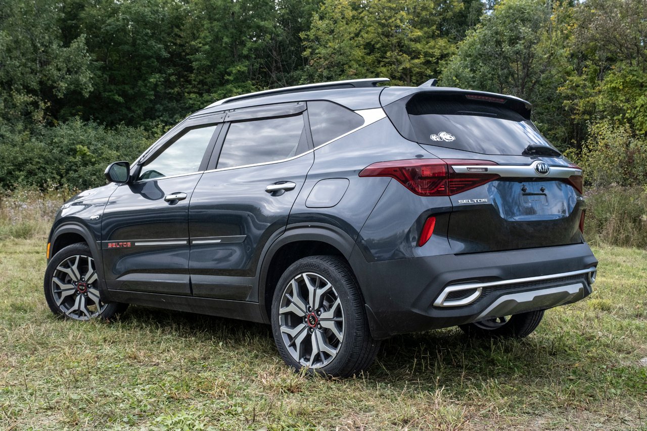 Kia Seltos 2021 Gris Gatineau - photo #3