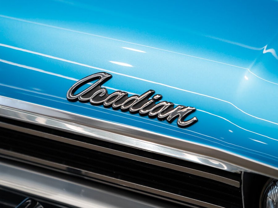 Pontiac Acadian 1969 1969 Bleu