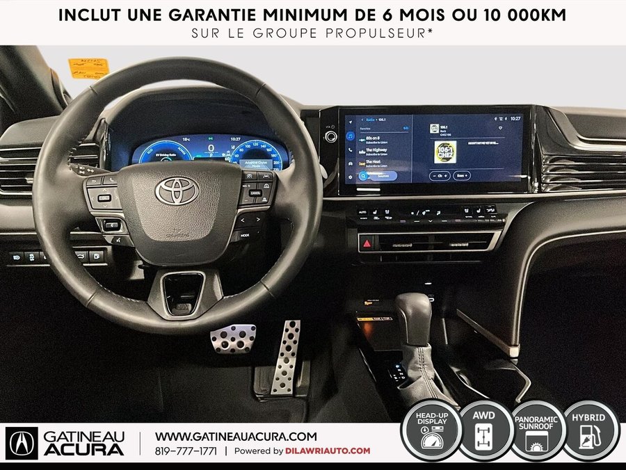 2025 Toyota Camry XSE AWD White