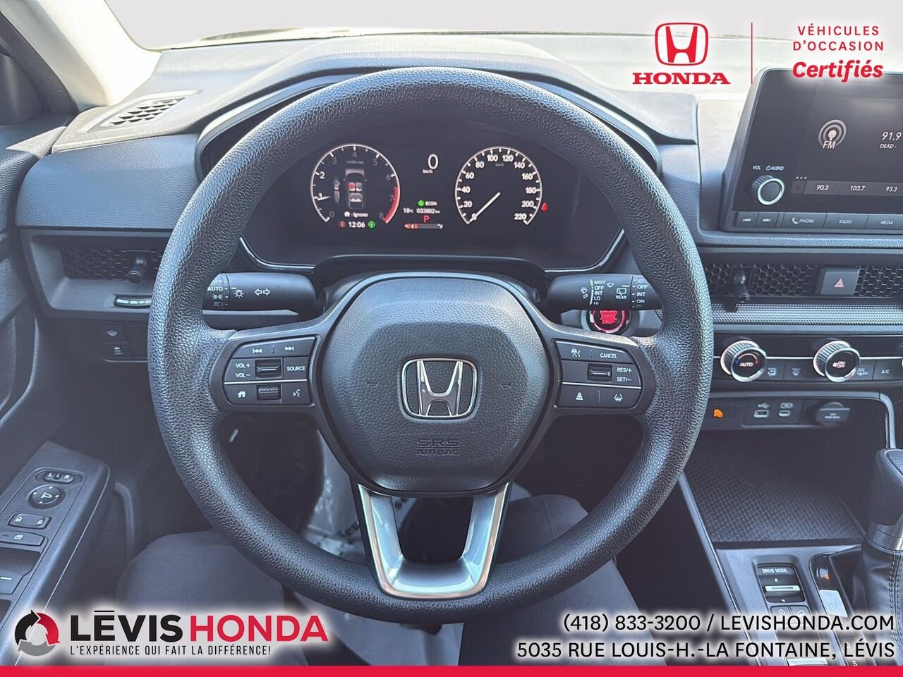 2025 Honda CR-V LX 2RM LX 2RM Black Lévis - photo #19