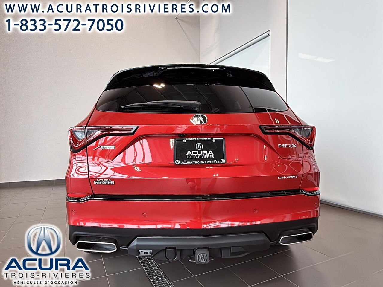 2025 Acura MDX Red Trois-Rivières - photo #7