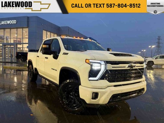 2024 Chevrolet Silverado 3500HD LTZ Plus Z71 Sport Edition 6.6L Duramax | Power Sunroof White