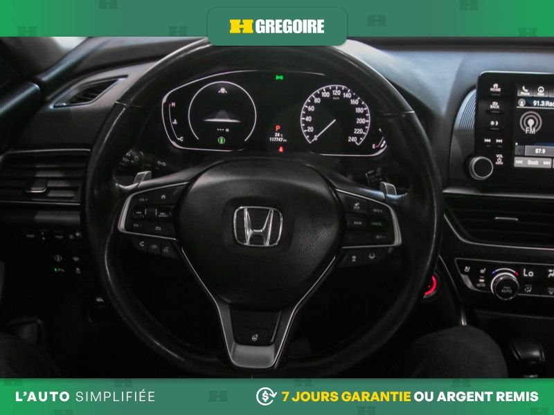 Honda Accord 821135 | Touring AUTO A/C MAGS CUIR TOIT NAV CAM RECUL BLUE 2020 Noir Laval - photo #17