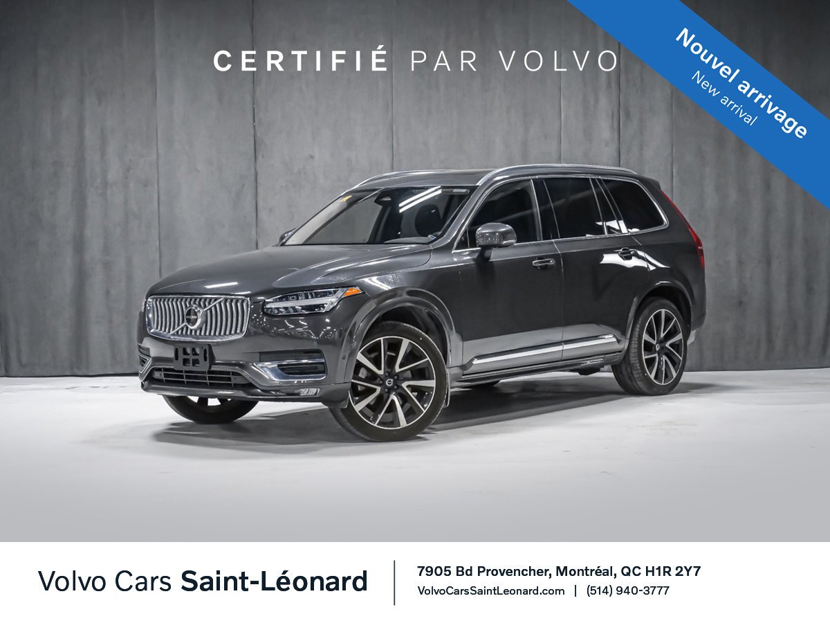 Volvo XC90 B6 PLUS BRIGHT HARMAN KARDON 2024 Gris Montréal - photo #0