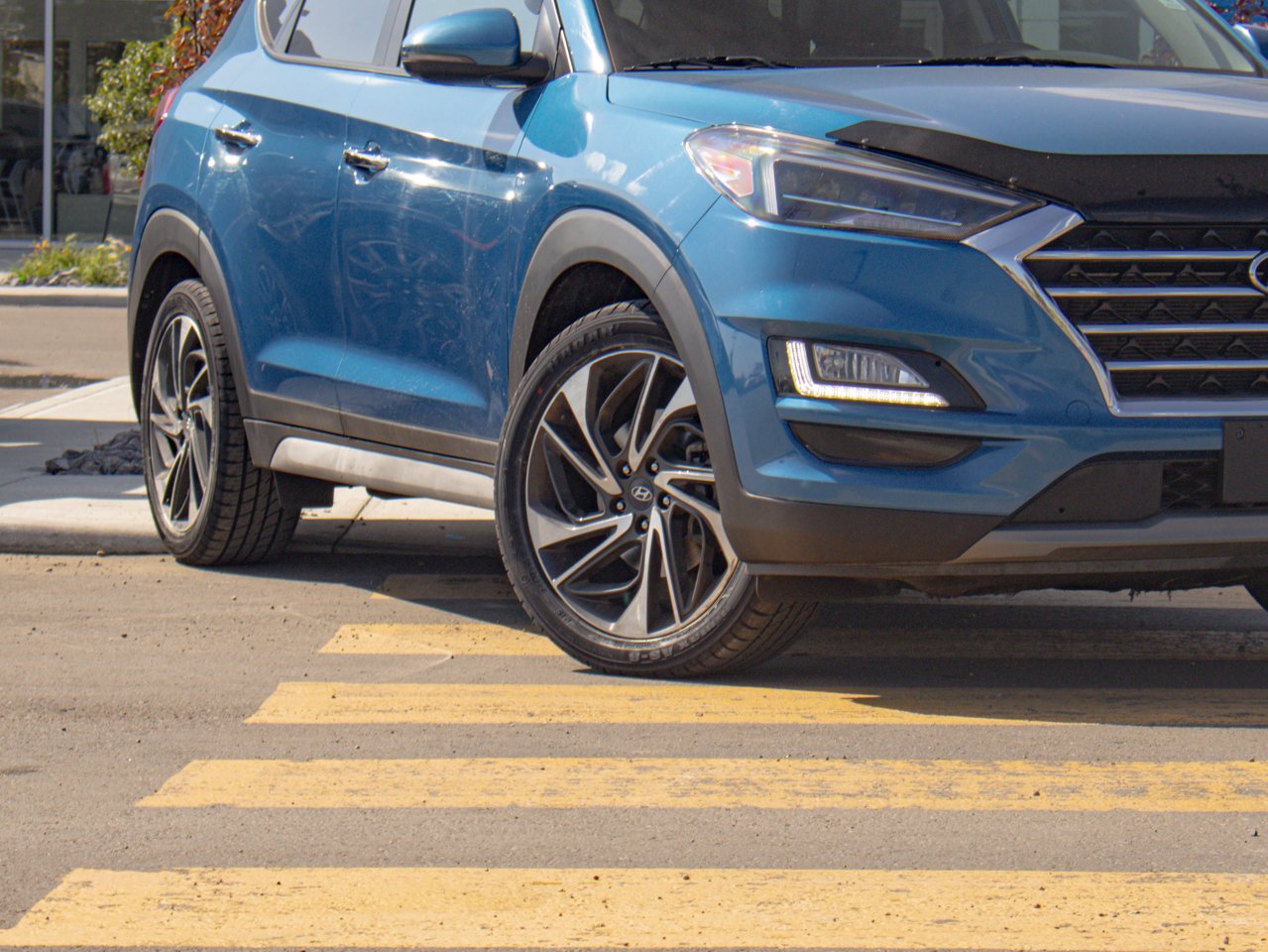 2020 Hyundai Tucson Preferred AWD w/Trend Package Blue Sherwood Park - photo #5
