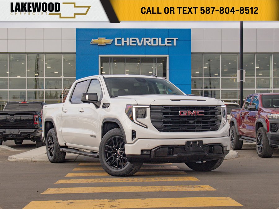 2024 GMC Sierra 1500 Elevation Premium 5.3L X31 | Power Sunroof White