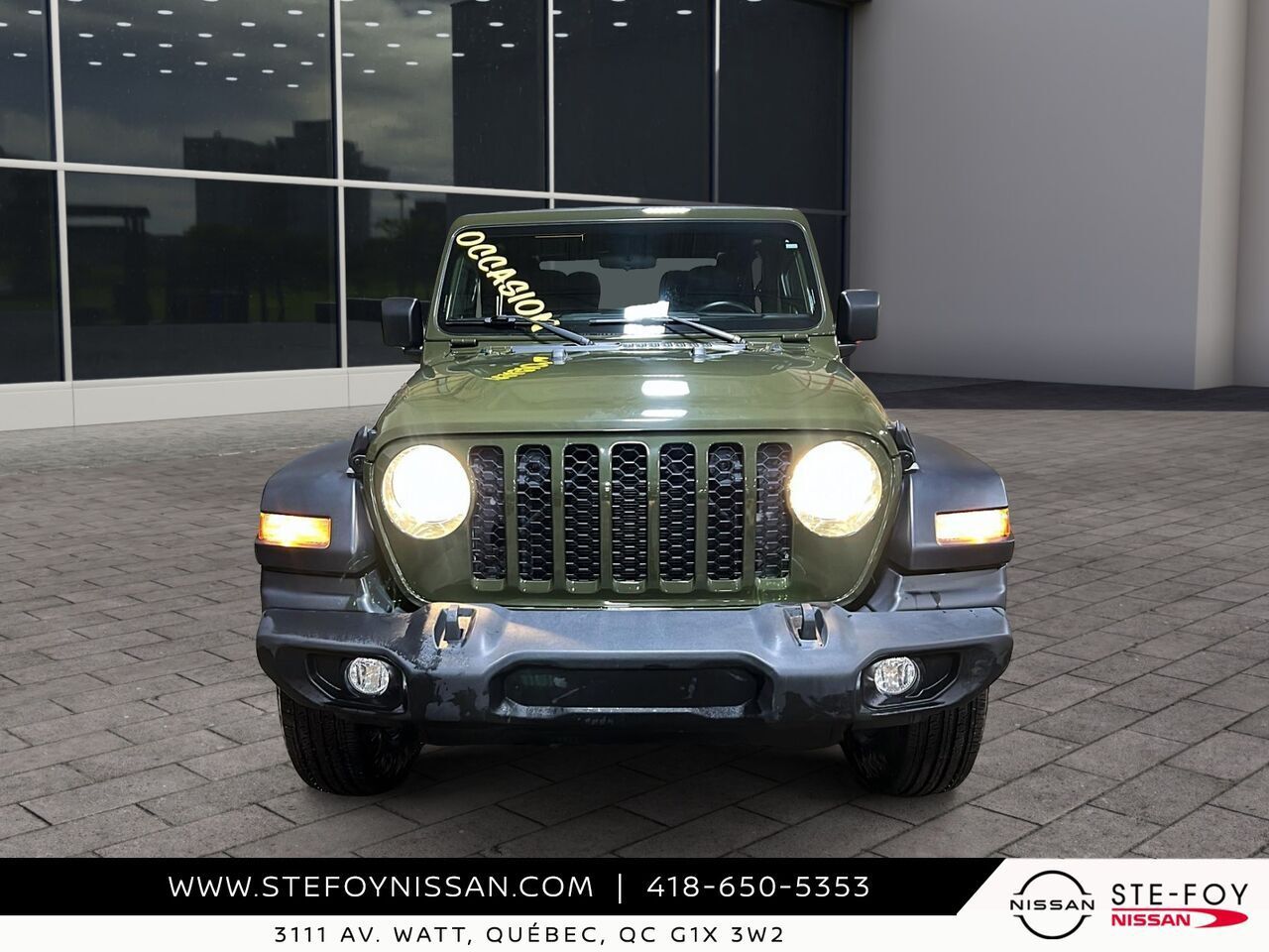 Green 2024 Jeep Wrangler SUV / Crossover Four-Wheel Drive Automatic