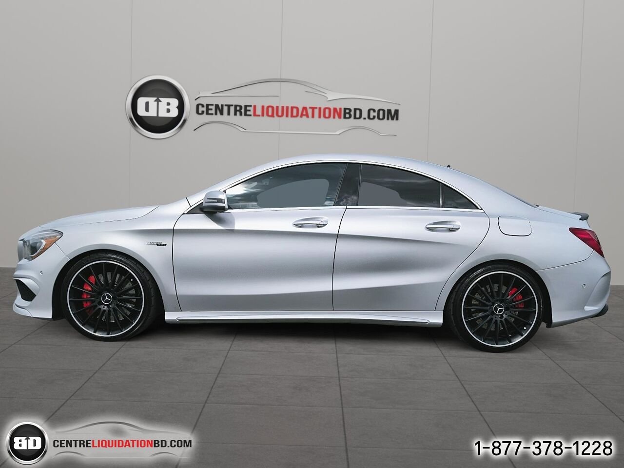 Mercedes-Benz CLA CLA 45 AMG berline 4 portes 4MATIC | BD0415 2016 Argent Granby - photo #8