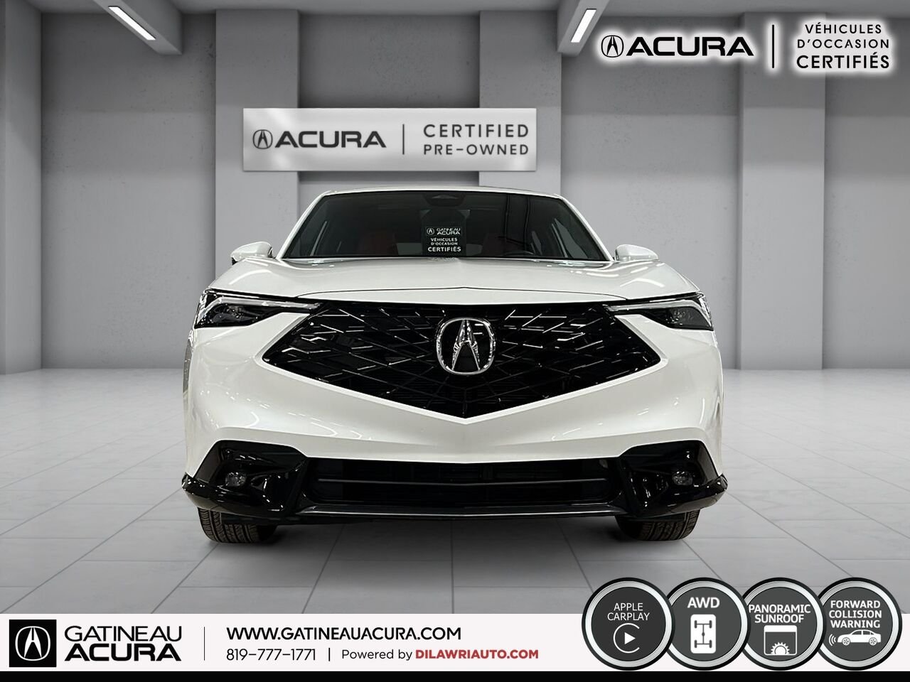 Acura ADX A-Spec AWD 2025 Blanc Gatineau - photo #12