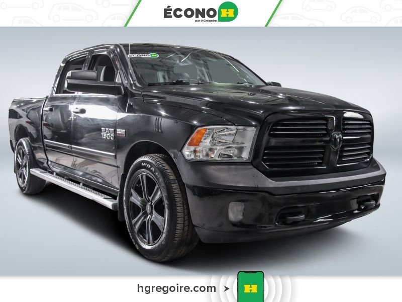 2015 Dodge Ram ST V8 5.7 4WD A/C GR ELECT MAGS Black
