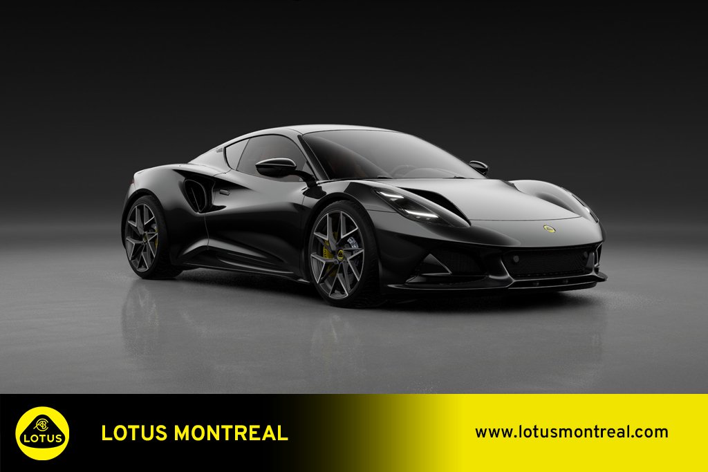 2027 Lotus Emira Turbo SE Black Kirkland - photo #2