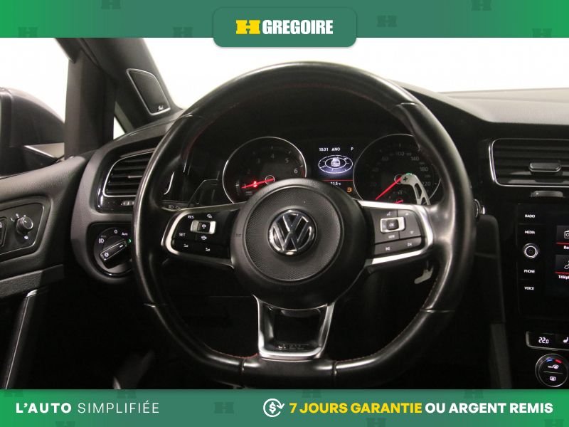 Volkswagen Golf GTI 822417 | Autobahn AUTO AC CUIR TOIT NAV CAM RECUL BLEUTOOTH 2019 Gris Laval - photo #19