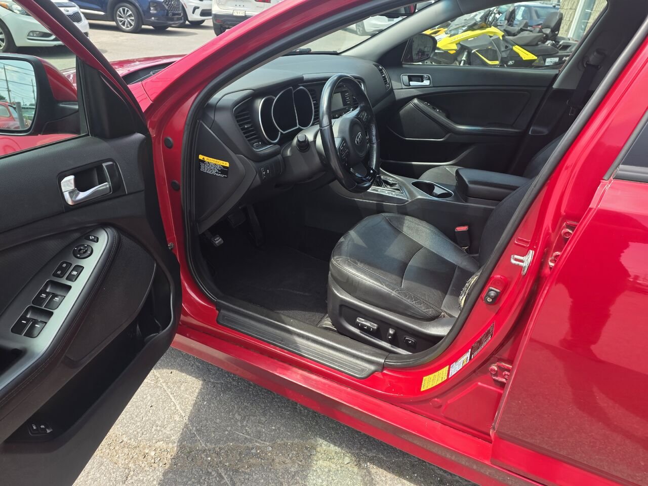 2015 Kia Optima Red  - photo #9