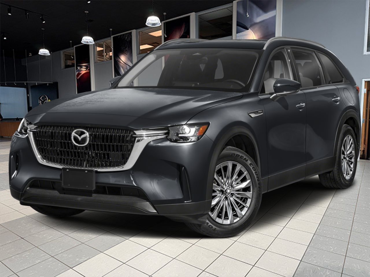 2026 MAZDA CX-90 PHEV Jet Black Mica Notre-Dame-des-Prairies - photo #0