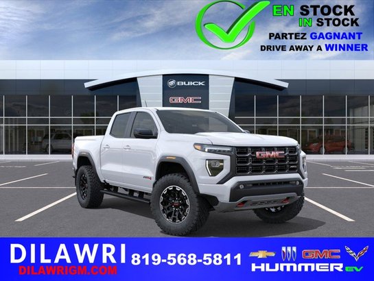 2026 GMC Canyon AT4 cabine multiplace 4RM SUMMIT WHITE