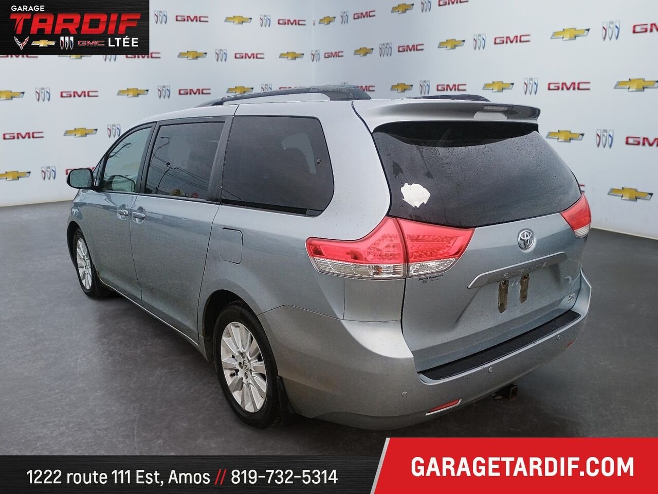 2014 TOYOTA SIENNA XLE 3.5L v6 Silver Amos - photo #3