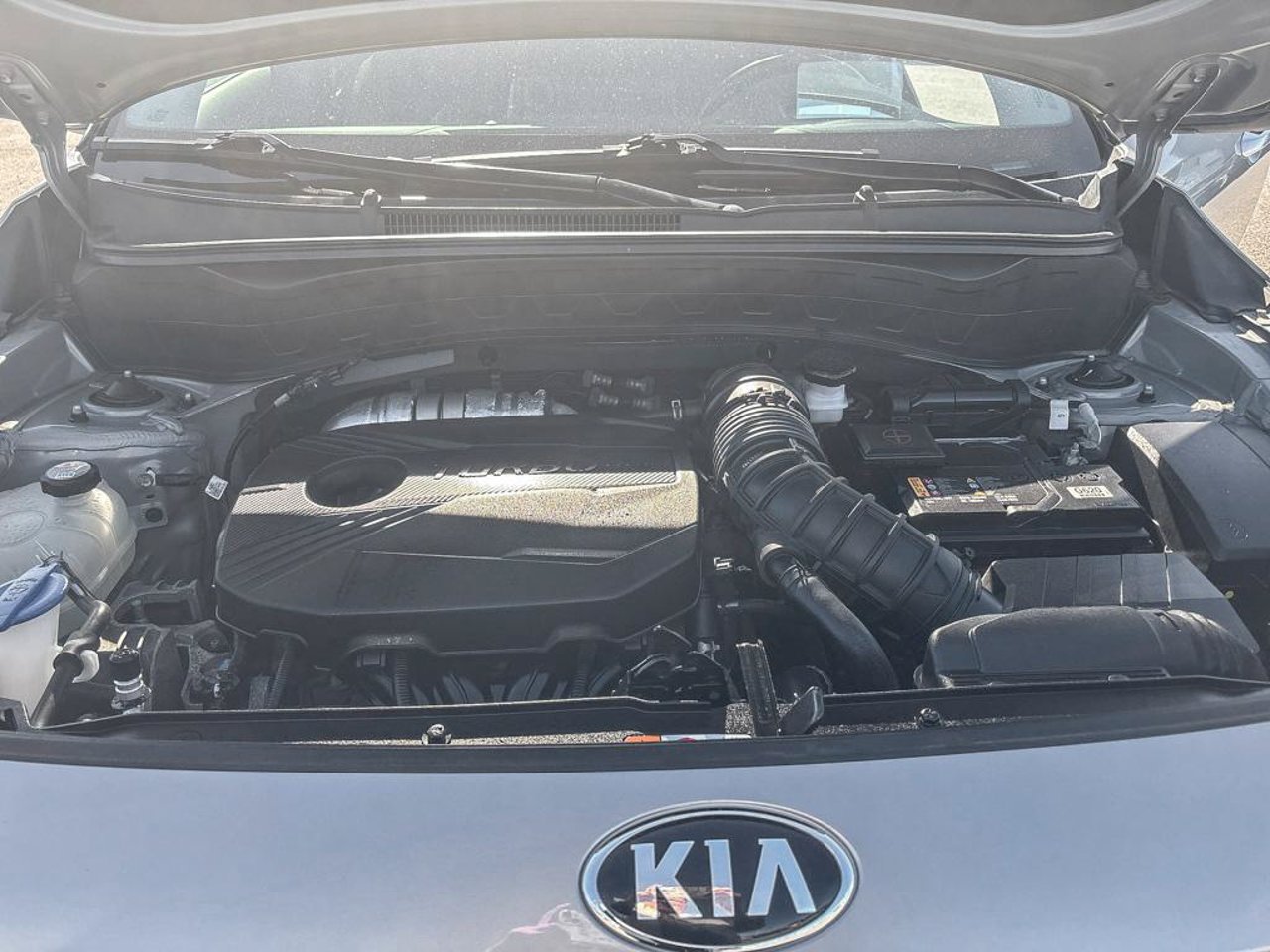 Kia Seltos KNDETCA27M7113522 2021 Gris Mirabel - photo #12