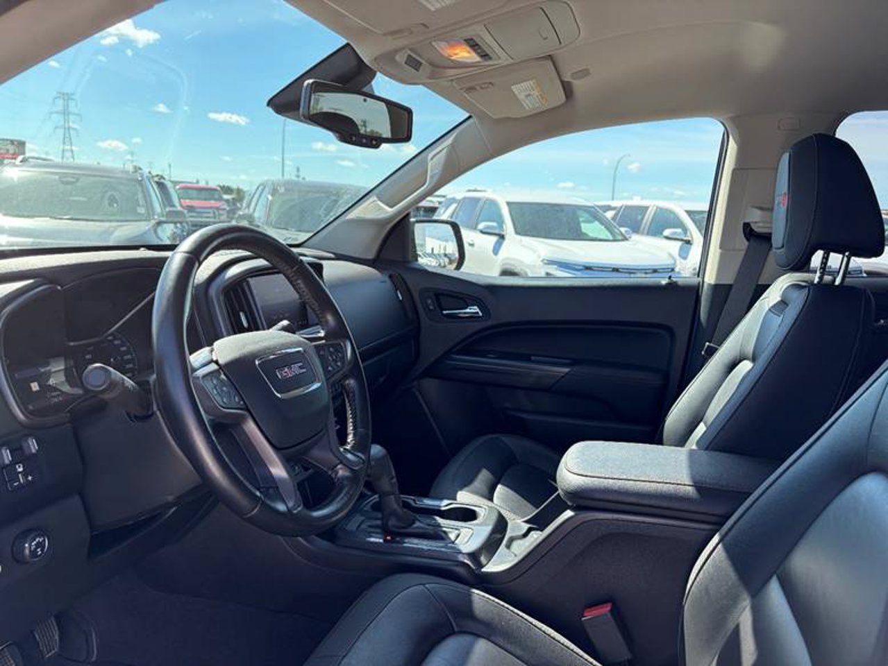 2021 GMC Canyon 4WD Crew Cab 128 AT4 w/Leather Black Sherwood Park - photo #5