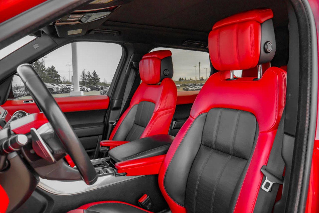 2022 Land Rover Range Rover Sport V8 Supercharged Autobiography Dynamic Red Sherwood Park - photo #14