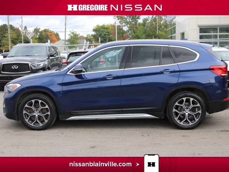 BMW X1 xDrive28i AWD CUIR-TOIT-CARPLAY-SIEGE CHAUFFANT 2020 Bleu