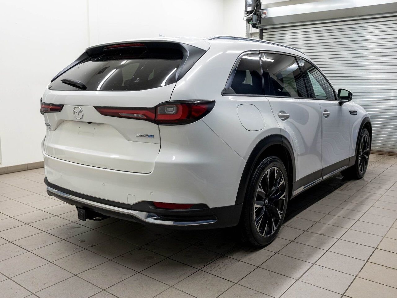 Mazda CX-90 PHEV GT AWD *7 PLACES* TOIT *CAM 360* SIEGES VENTIL*HUD 2025 Blanc Saint-Jérôme - photo #9
