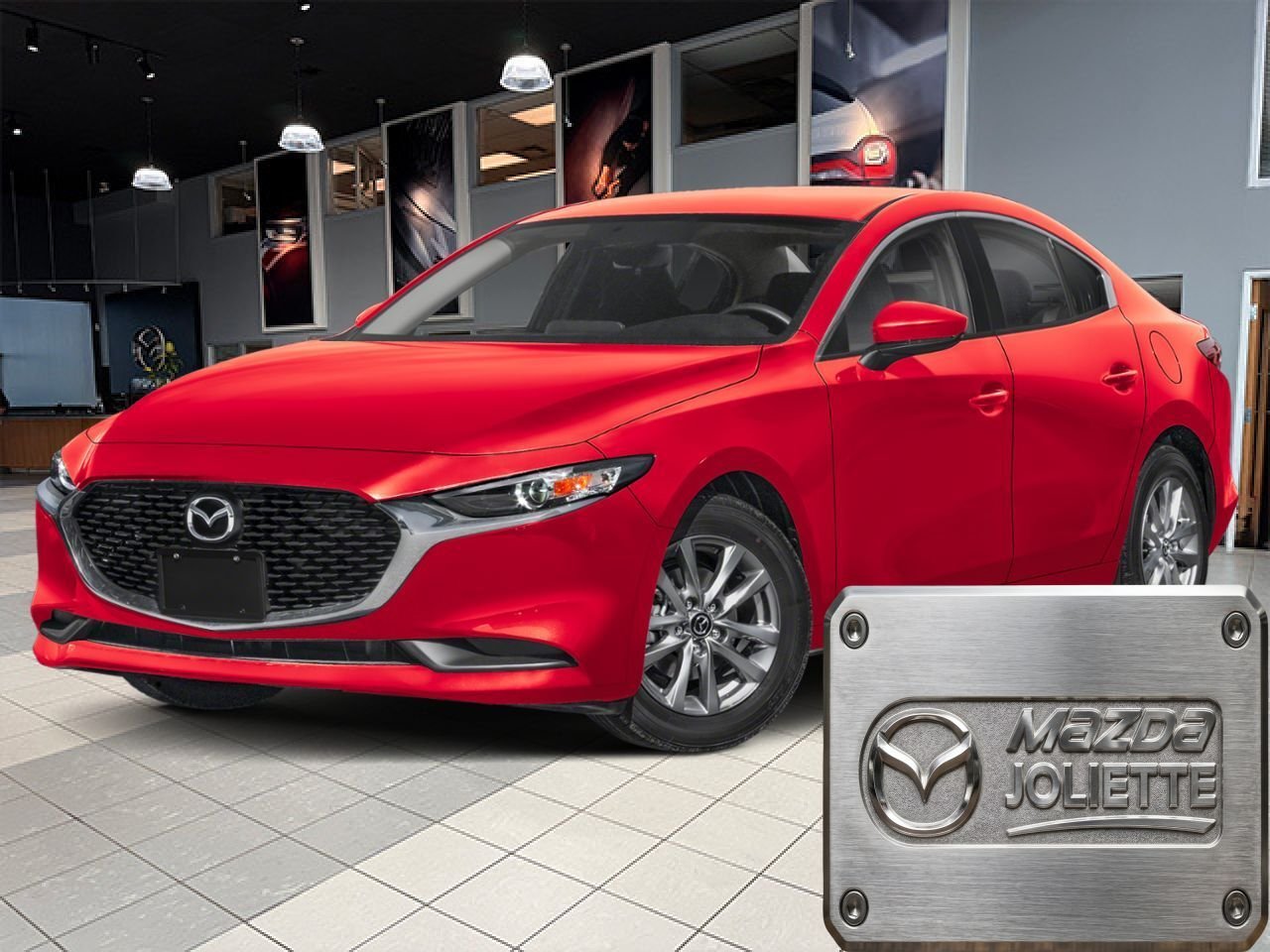 2026 MAZDA Mazda3 Soul Red Crystal Metallic Notre-Dame-des-Prairies - photo #0