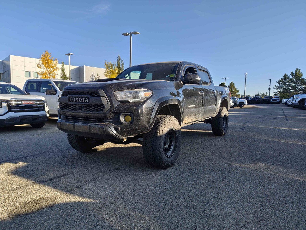 2017 Toyota Tacoma 4WD Double Cab V6 Man TRD Sport Black Sherwood Park - photo #3