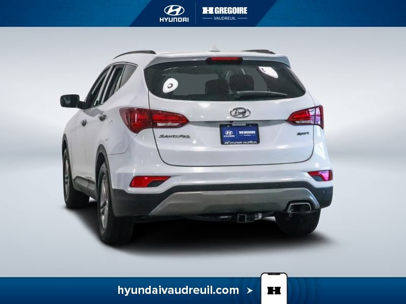 Hyundai Santa Fe 2018 Blanc Blainville - photo #7