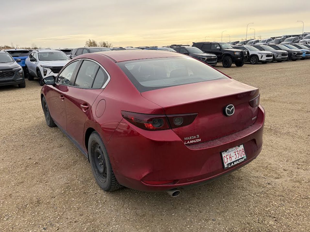 2019 Mazda Mazda3 GX Auto FWD Red Sherwood Park - photo #3