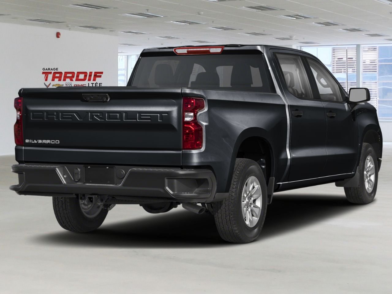 2026 CHEVROLET Silverado 1500 Custom cabine multiplace 4RM 147 po Black Amos - photo #2