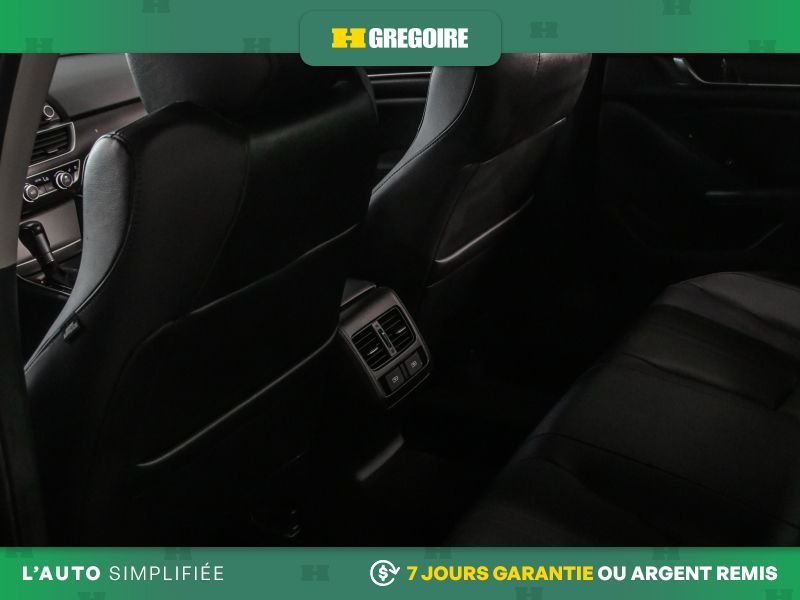 Honda Accord 821135 | Touring AUTO A/C MAGS CUIR TOIT NAV CAM RECUL BLUE 2020 Noir Laval - photo #24