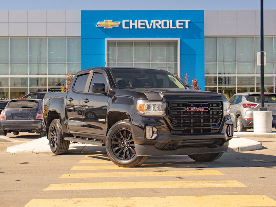 2021 GMC Canyon 4WD Elevation Preferred 3.6L | Remote Start Black