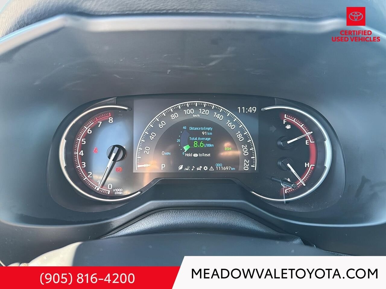 2023 Toyota RAV4 One Owner, New Brake Pads and Rotors on the front and the back Grey Mississauga - photo #14