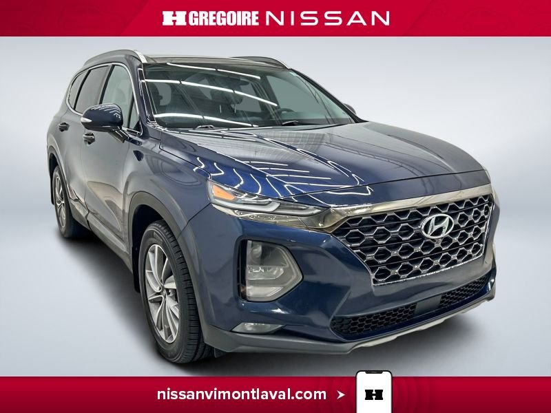 Hyundai Santa Fe Luxury AWD BLUETOOTH 2020 Bleu