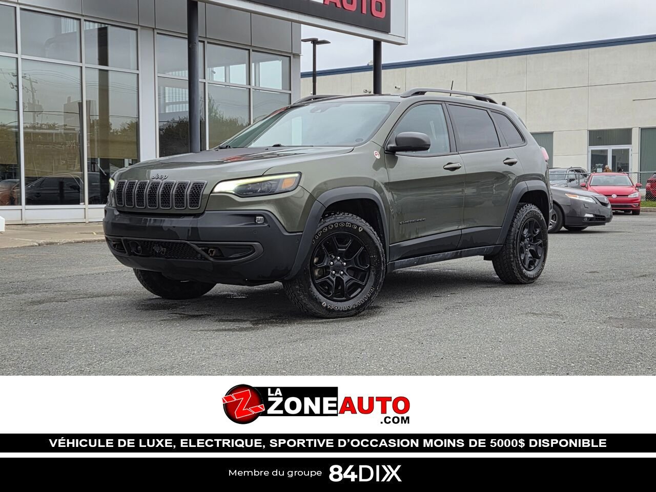 Jeep Cherokee Trailhawk 4x4 2021 Vert Granby - photo #0