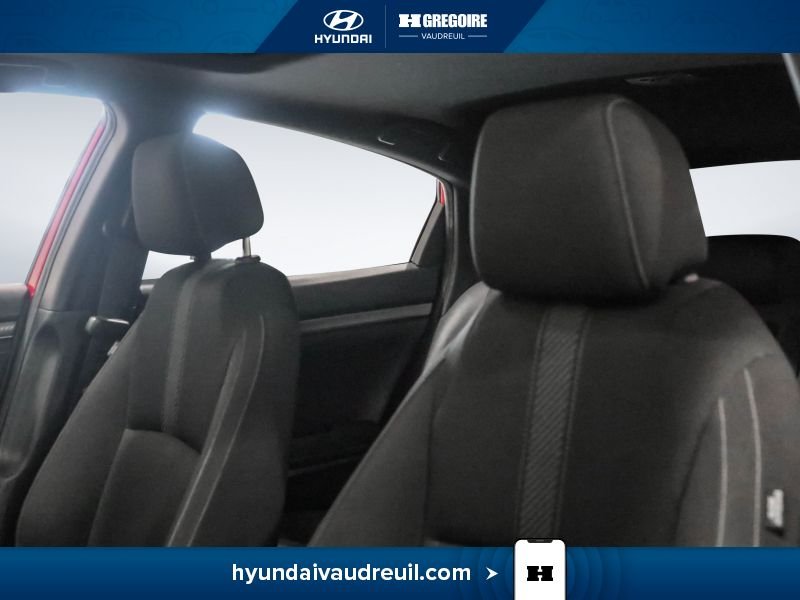 Honda Civic YA868 | Sport 2018 Rouge Laval - photo #13