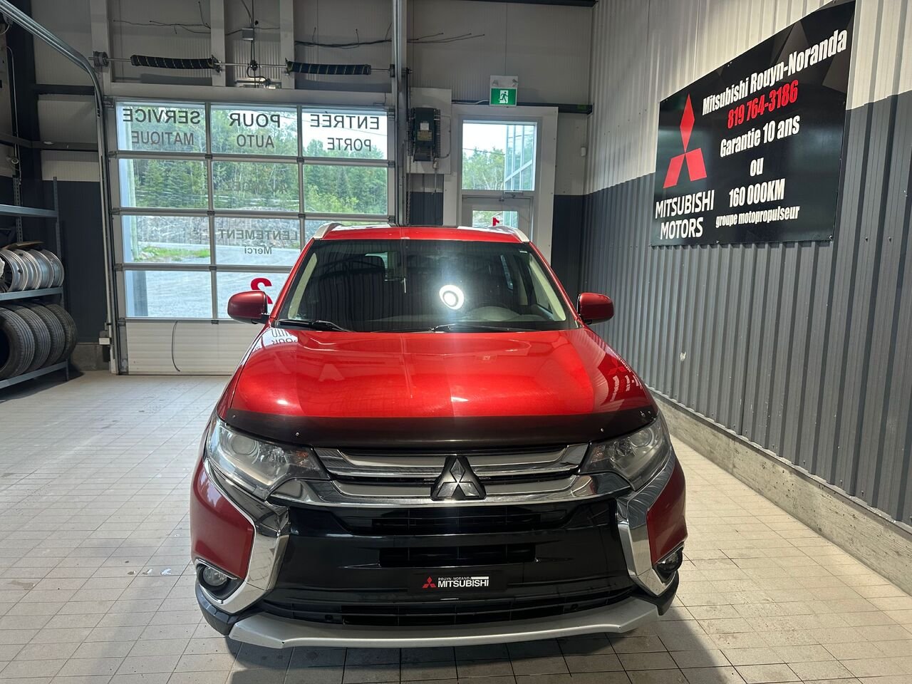 Mitsubishi Outlander ES AWC 4 portes 2017 Rouge Rouyn-Noranda - photo #7